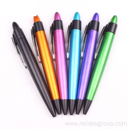 Popular Color Advertising Promotion Retractable Plastic Pen